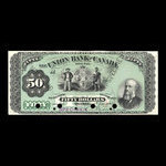 Canada, Union Bank of Canada (The), 50 dollars <br /> 1 juin 1893