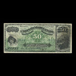 Canada, Union Bank of Canada (The), 50 dollars <br /> 1 juillet 1912