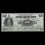 Canada, United Empire Bank of Canada, 10 dollars <br /> 1 août 1906