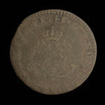 France, Louis XV, 2 sous <br /> 1743