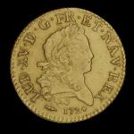 France, Louis XV, 1 louis d'or, 27 livres : 1724