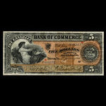 Canada, Canadian Bank of Commerce, 5 dollars <br /> 2 janvier 1906