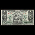 Canada, Banque Canadienne Nationale, 5 dollars <br /> 2 janvier 1935
