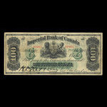 Canada, Imperial Bank of Canada, 100 dollars <br /> 2 janvier 1917