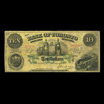 Canada, Bank of Toronto (The), 10 dollars <br /> 1 février 1912