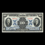 Canada, Imperial Bank of Canada, 10 dollars <br /> 1 novembre 1933