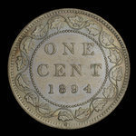 Canada, Victoria, 1 cent <br /> 1894