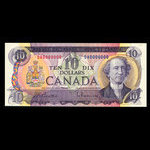 Canada, Banque du Canada, 10 dollars <br /> 1971