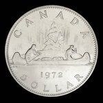 Canada, Élisabeth II, 1 dollar <br /> 1972