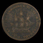 Canada, inconnu, 1/2 penny <br /> 1816