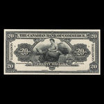Barbade, Canadian Bank of Commerce, 20 dollars <br /> 1 juillet 1940