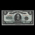 Canada, Dominion du Canada, 1 dollar <br /> 2 juillet 1923