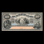 Canada, Banque Nouvelle-Écosse, 10 dollars <br /> 2 juillet 1877