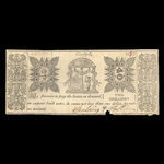 Canada, Spalding & Foster, 2 shillings <br /> 1 janvier 1838