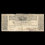 Canada, Spalding & Foster, 2 shillings, 6 pence <br /> 1 janvier 1838