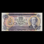 Canada, Banque du Canada, 10 dollars <br /> 1971