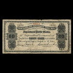 Canada, Terre-Neuve - Département des travaux publics, 80 cents <br /> 1903