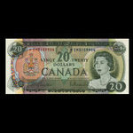 Canada, Banque du Canada, 20 dollars <br /> 1969