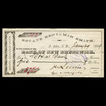 Canada, Succession Benjamin Smith, 5 dollars <br /> 29 janvier 1889