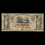 Canada, Banque de Montréal, 1 dollar <br /> 1 janvier 1849