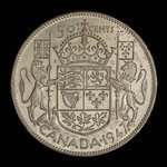 Canada, Georges VI, 50 cents <br /> 1948