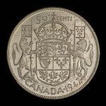 Canada, Georges VI, 50 cents : 1948