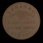 Canada, J. Shaw & Co., 1/2 penny <br /> 1838