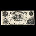 Canada, Bank of Toronto (The), 10 dollars <br /> 3 juillet 1859
