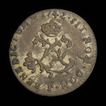 France, Louis XV, 2 sous <br /> 1742