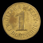 Canada, A.J. Dompierre, 1 pain <br /> 1885