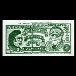 Canada, inconnu, 1 split dollar <br /> 1972