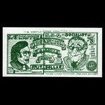 Canada, inconnu, 1 split dollar <br /> 1972