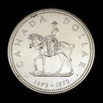 Canada, Élisabeth II, 1 dollar <br /> 1973