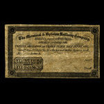 Canada, Montreal & Bytown Railway Company, 15 shillngs <br /> 1 juin 1854