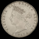 Canada, Victoria, 50 cents : 1870