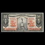 Canada, Banque Canadienne Nationale, 50 dollars <br /> 1 février 1929