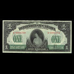 Canada, Dominion du Canada, 1 dollar <br /> 17 mars 1917