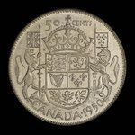 Canada, Georges VI, 50 cents <br /> 1950
