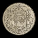 Canada, Georges VI, 50 cents : 1950