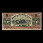 Canada, Union Bank of Canada (The), 5 dollars <br /> 1 juin 1903