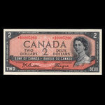 Canada, Banque du Canada, 2 dollars <br /> 1954