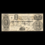 Canada, Phenix Bank, 1 dollar : 4 mai 1837