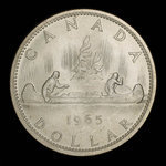 Canada, Élisabeth II, 1 dollar <br /> 1965