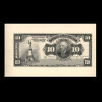 Canada, Banque d'Hochelaga, 10 piastres <br /> 1 mars 1907