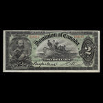 Canada, Dominion du Canada, 2 dollars <br /> 2 juillet 1897