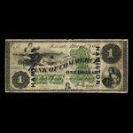 Canada, Canadian Bank of Commerce, 1 dollar <br /> 1 mai 1867