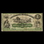 Canada, Commercial Bank of Canada, 1 dollar <br /> 2 janvier 1860