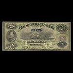Canada, Merchants Bank of Canada (The), 2 dollars <br /> 2 mars 1868