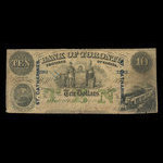 Canada, Bank of Toronto (The), 10 dollars <br /> 2 juillet 1859