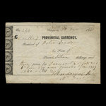 Canada, Province du Canada, 16 shillings, 3 pence <br /> 31 décembre 1841